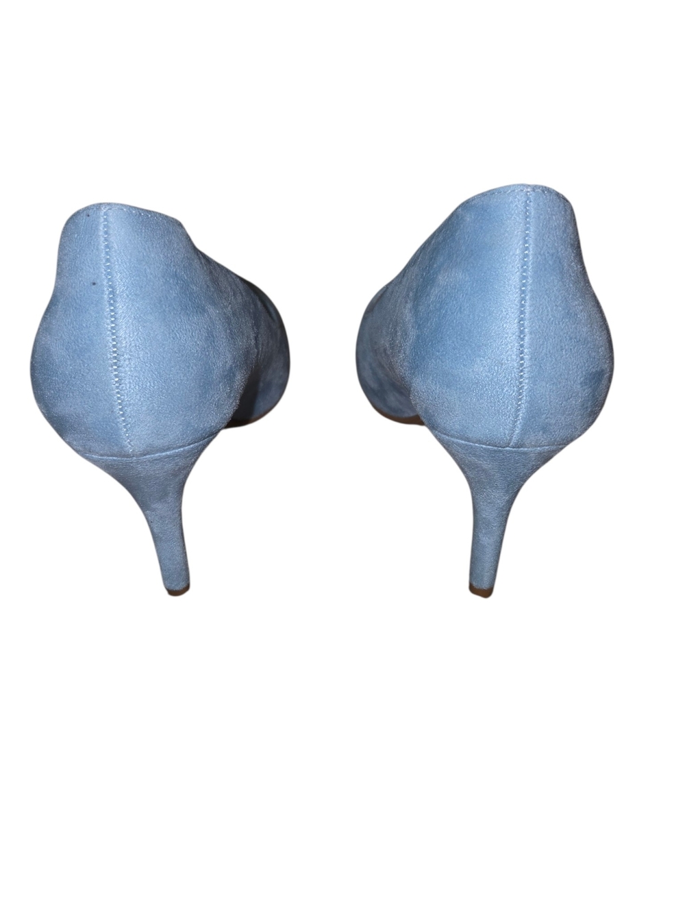 IDIFU Dusty Blue Pointed-Toe Stiletto Pumps - Picture 6 of 10